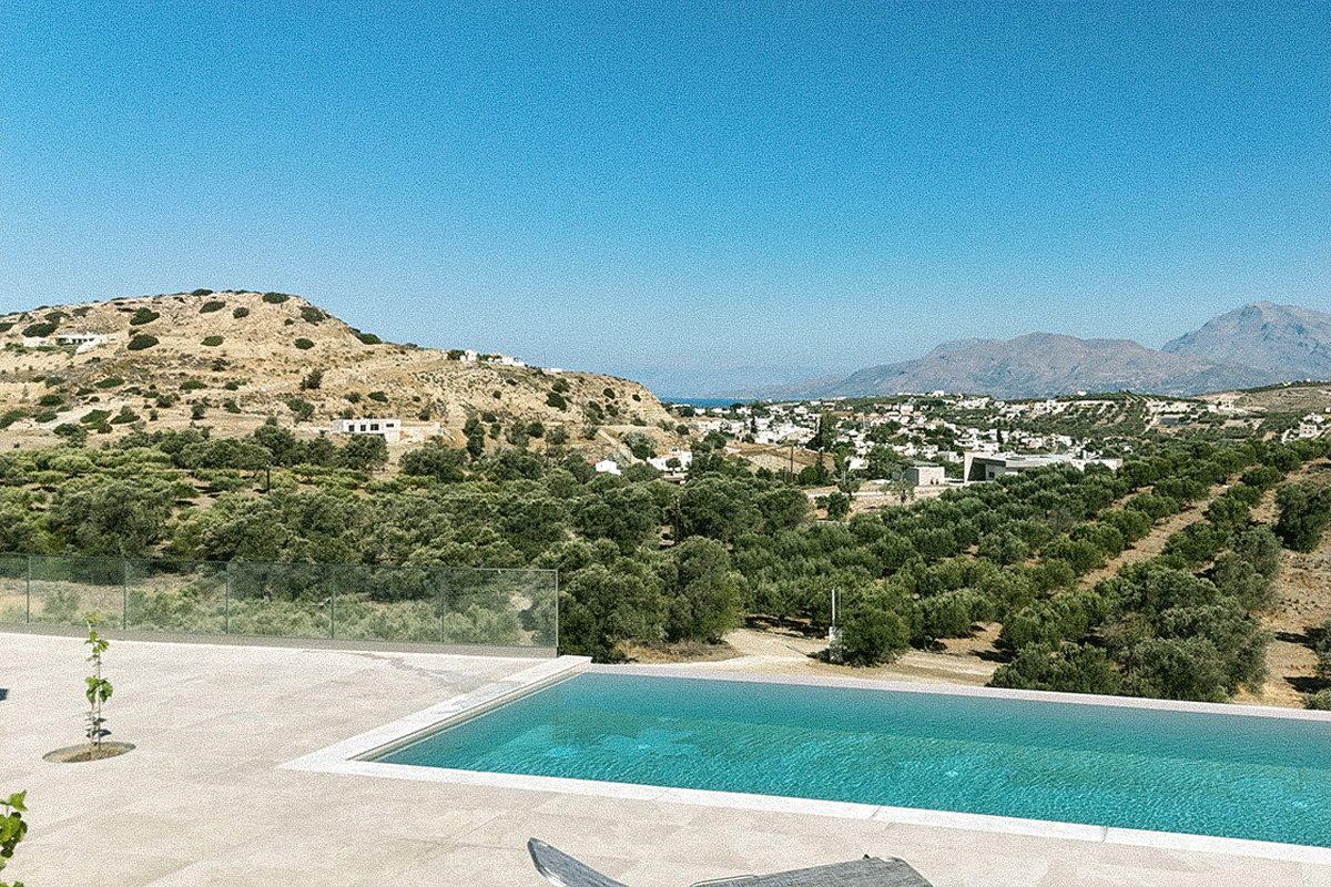 Natural pool overlooking the sea
